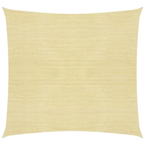 ComfortXL Voile D'ombrage 160 G/m² Beige 4,5x4,5 M Pehd