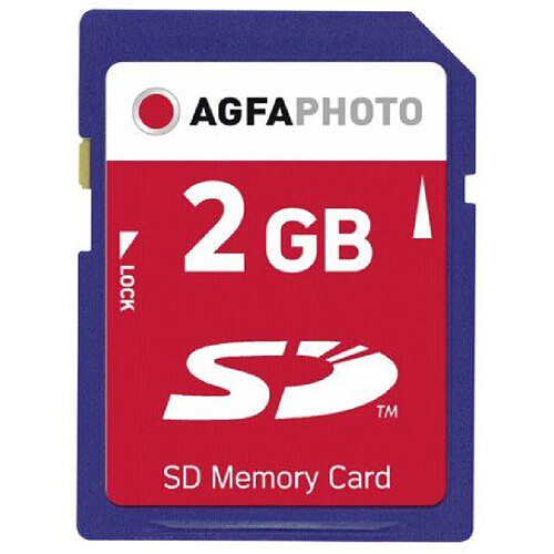 AgfaPhoto SD carte 2Go / GB 133x Premium