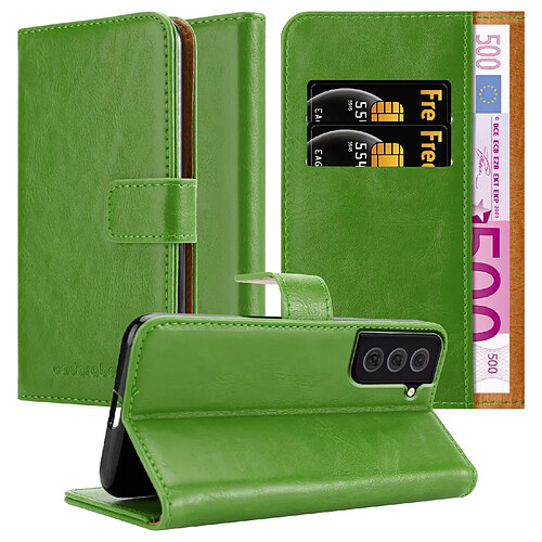 Cadorabo Coque Samsung Galaxy S22 PLUS Etui en Vert