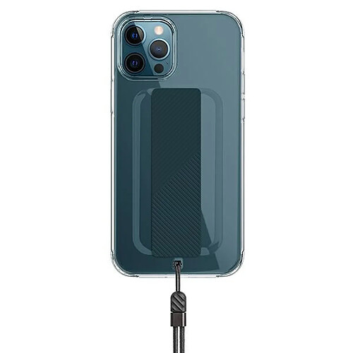 uniq etui heldro iphone 12/12 pro 6,1" przezroczysty/transparent antimicrobial