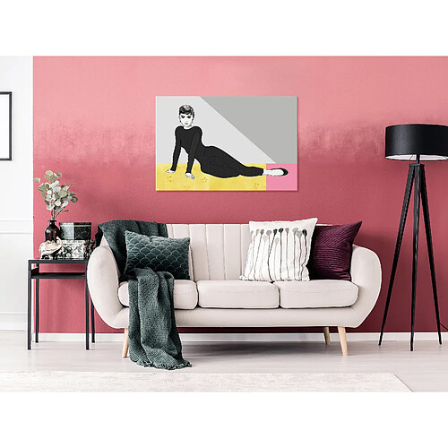 Artgeist Tableau - Beautiful Audrey (1 Part) Wide [60x40]