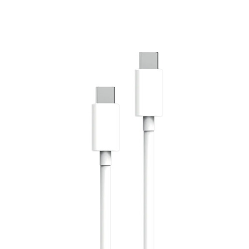 My Way Myway Câble USB-C vers USB-C Charge 60W et Synchronisation 2m Blanc