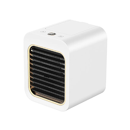 Mini Refroidisseur D'air De Climatiseur De Ventilateur Portatif Pour Le Bureau à La Maison Bleu Foncé