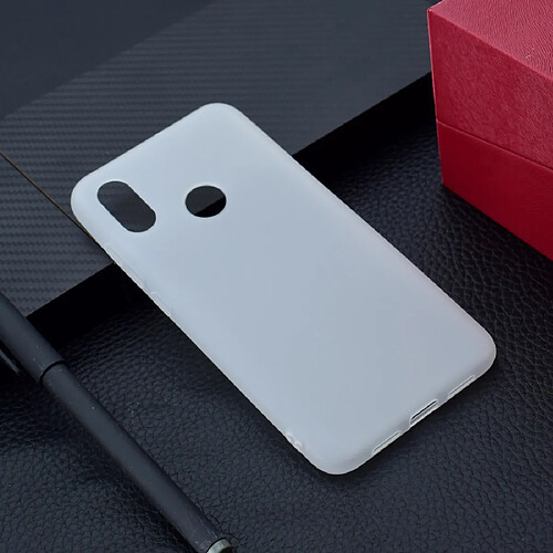 Wewoo Coque Souple Pour Xiaomi Mi 8 Bonbons TPU Couleur Blanc