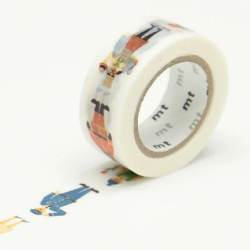 Masking tape KIDS - Métiers - 1,5 cm x 7 m