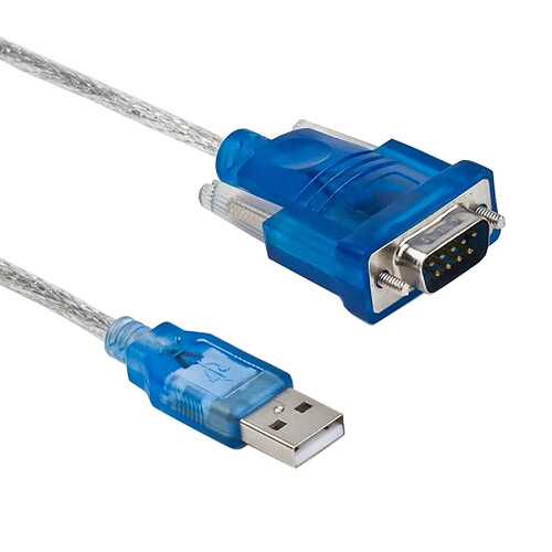 Wewoo Câble USB vers RS232, avec un IC livraison aléatoire de couleur