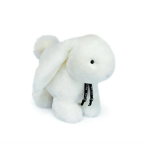 MAïLOU Peluche Lapin Merlin blanc - 25 cm MA0078