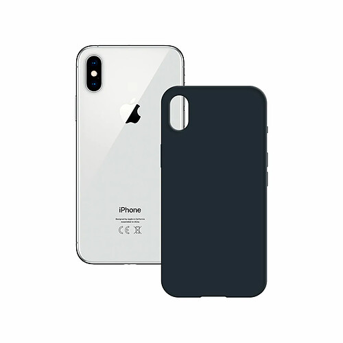 Protection pour téléphone portable KSIX iPhone Xs Max Bleu