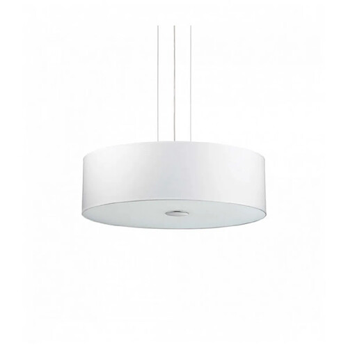 Ideal Lux Suspension Blanche WOODY 5 ampoules