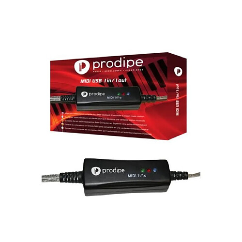 Prodipe Interface audio - USB MIXER MAC PC - 1in/1out USB A-B