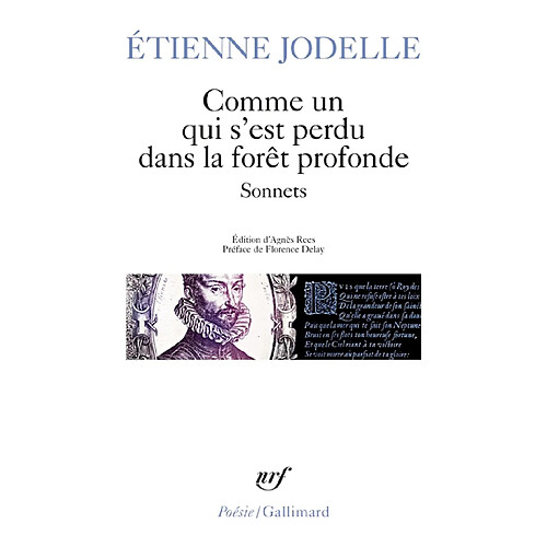 Comme un qui s'est perdu dans la forêt profonde : sonnets · Occasion