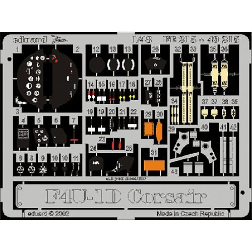 F4U-1D Corsair - 1:48e - Eduard Accessories