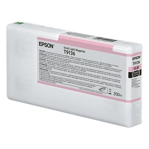 Epson T9136 Cartouche Magenta clair C13T91360010 (T9136)