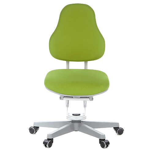 Siège de bureau enfant Rovo / Siège pivotant BUGGY en tissu Atlantic vert kiwi