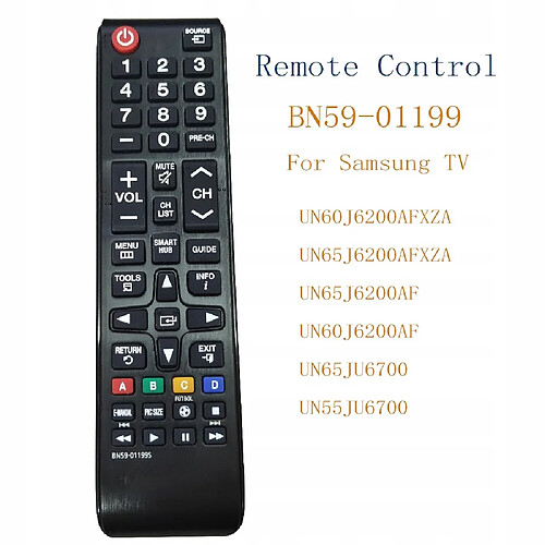 GUPBOO Télécommande Universelle de Rechange pour Samsung TV pour UN32J5205 Hub FUTBOL football