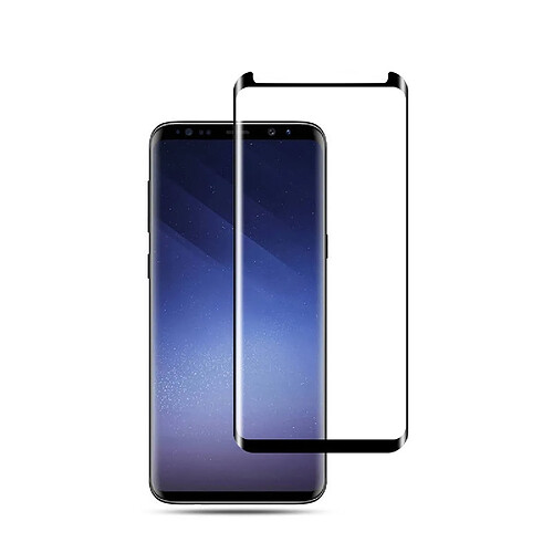 Wewoo Film de verre trempé de incurvé par colle complète mocolo 0.33mm 9H 3D pour Galaxy S9 noir