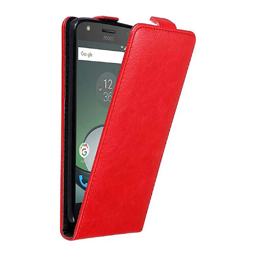 Cadorabo Coque Motorola MOTO Z PLAY Etui en Rouge