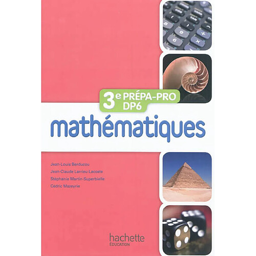 Mathématiques 3e prépa-pro DP6 · Occasion