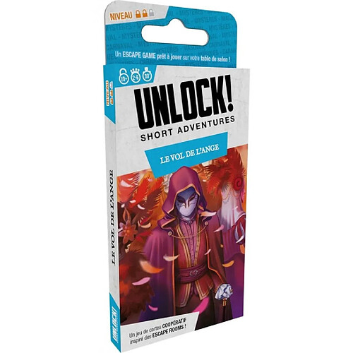 Jeu d ambiance Asmodee Unlock! Short Adventure 3 Le vol de l ange