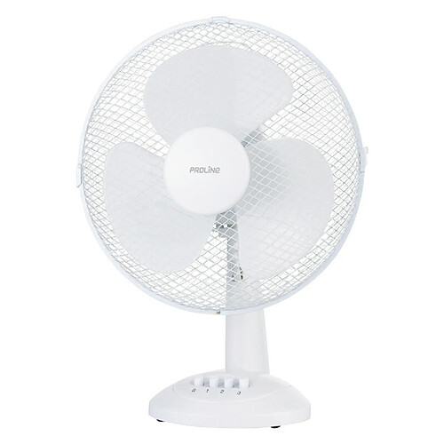 Ventilateur de table Proline DFP30 40 W Blanc