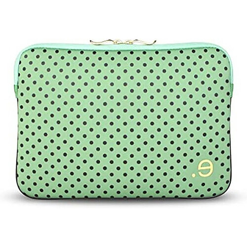 be.ez Housse de Protection pour MacBook Pro/Air 13" La Robe Dots E Vert