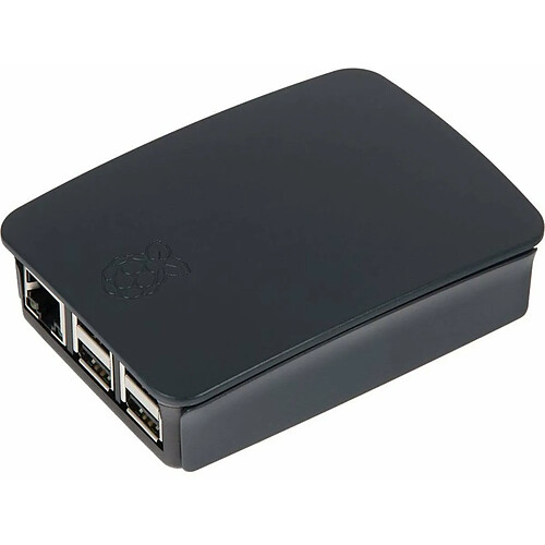 Raspberry Pi - Hülle - ABS-Kunststoff - Schwarz - für Raspberry Pi 2 Model B, 3 Model B (RB-Case+06B)