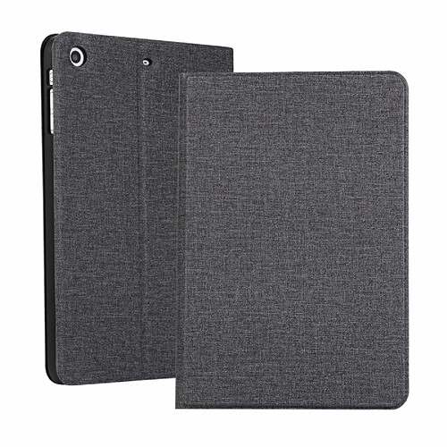 Wewoo Smart Cover Étui en cuir solide pour iPad Mini 1 / 2 / 3texture horizontaleouvert à gauche et à droiteavec support ceinture de sommeil noir