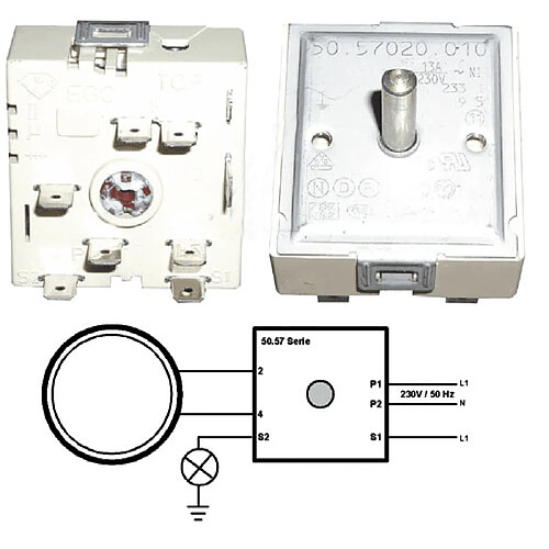 DOSEUR D ENERGIE GAUCHE 13A-230V