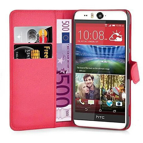 Cadorabo Coque HTC Desire EYE Etui en Rouge