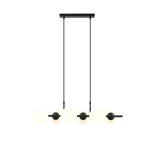 EPIKASA Suspension Rory, Noir, Acier, 95x110x29 cm