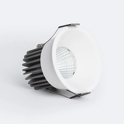 Ledkia Spot Downlight LED 10W IP44 Coupe Ø 75 mm Blanc chaud 2700K