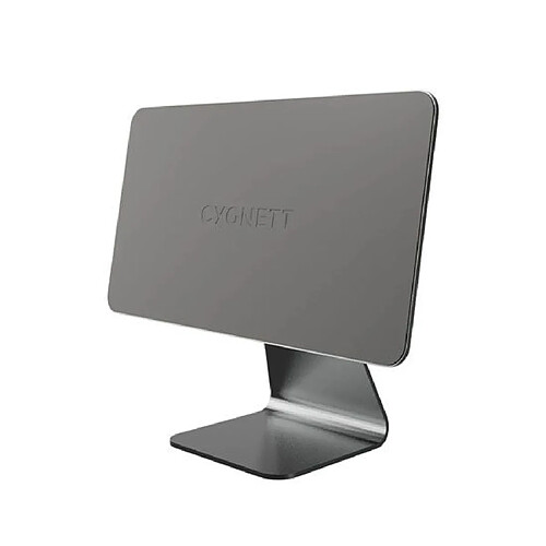 CYGNETT Support pour iPad Pro 12,9 Pouces MagStand à Fixation Magnétique en Aluminium Gris