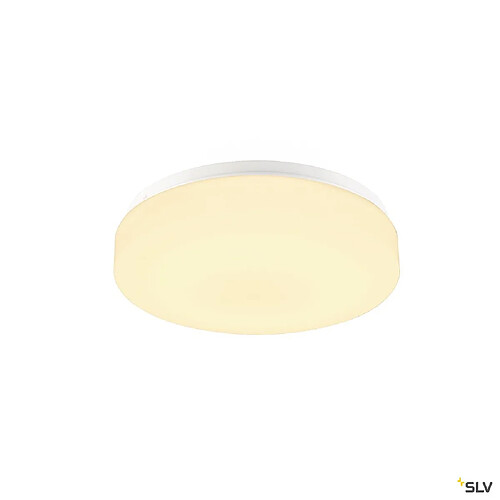 Slv Applique et plafonnier intérieur rond LIPSY® 30, Drum, blanc, LED - Ø 30 cm