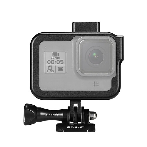 Wewoo pour GoPro HERO8 Etui de protection cadre en alliage d'aluminium avec noirboucle de base et longue vis Noir