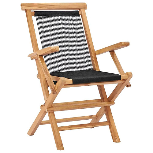 Maison Chic Fauteuil extérieur Bois de teck