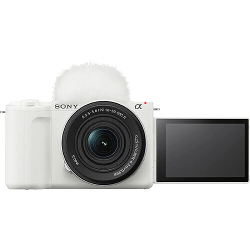 Appareil photo sans miroir Sony ZV-E10 II avec objectif 16-50 mm (blanc)