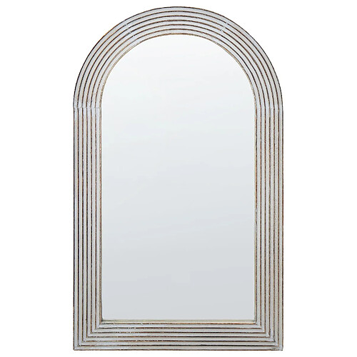 Beliani Miroir CHANDON Bois Blanc