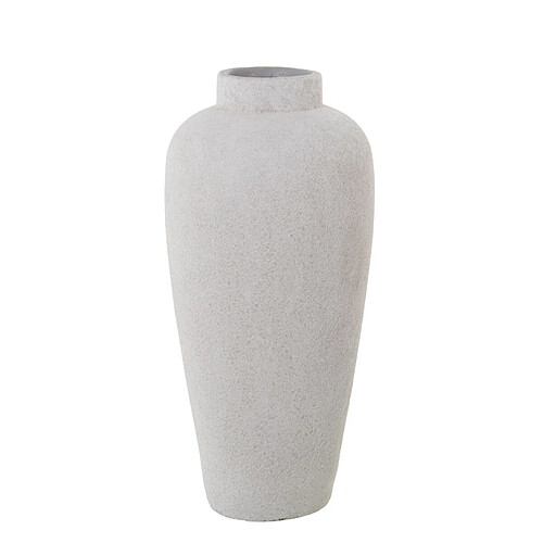 Vase Alexandra House Living Blanc Céramique 16 x 16 x 36 cm