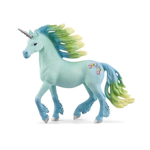 SCHLEICH - Licorne Barbe a papa, étalon - 70722