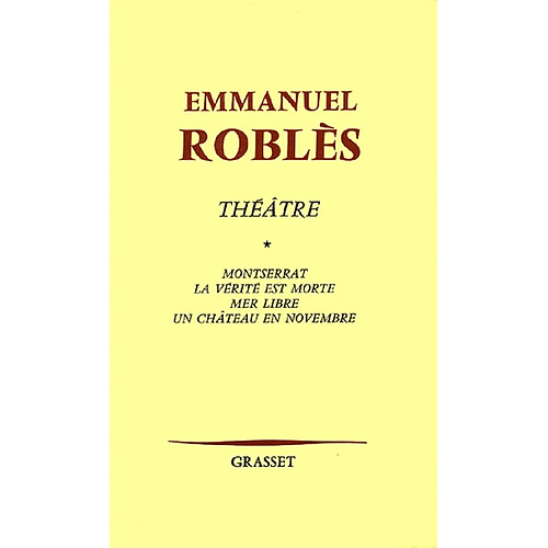 Théâtre. Vol. 1 · Occasion