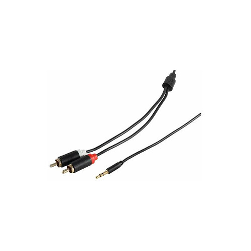 shiverpeaks BASIC-S Câble audio Super Slim, 1,5 m ()