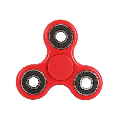 Hand spinner abyx rotations élevées 3 à 5 minutes roulement en acier inoxydable rouge