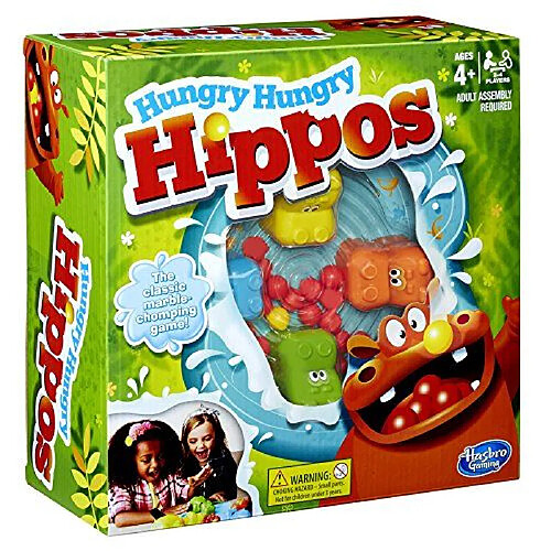 Disney Hasbro Jeu 98936348 Elefun et les amis Hungry Hippos Jeu