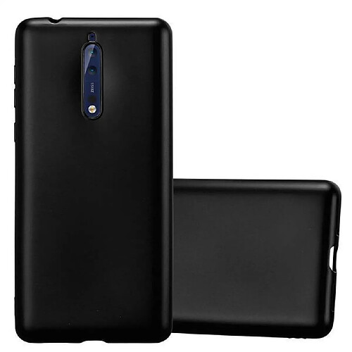 Cadorabo Coque Nokia 8 2017 Etui en Noir