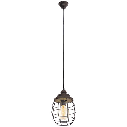 EGLO Suspension lanterne Tendance 2 - Vintage - Brun