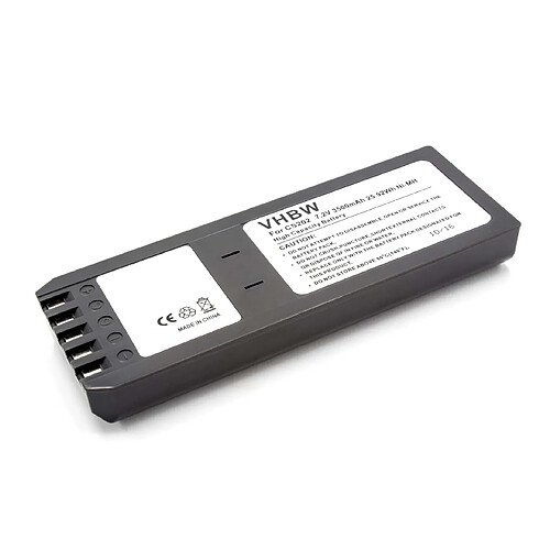 vhbw Batterie compatible avec Fluke Impulse 6000D, Impulse 7000DP outil de mesure (3500mAh, 7,2V, NiMH)