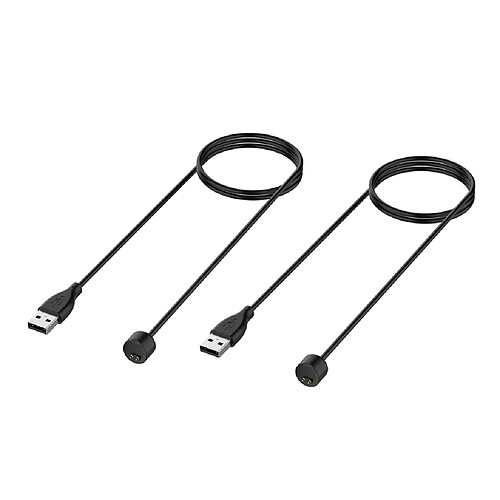 2x Câble De Chargeur De Charge USB Pour Bracelet De Montre Mi Band 5