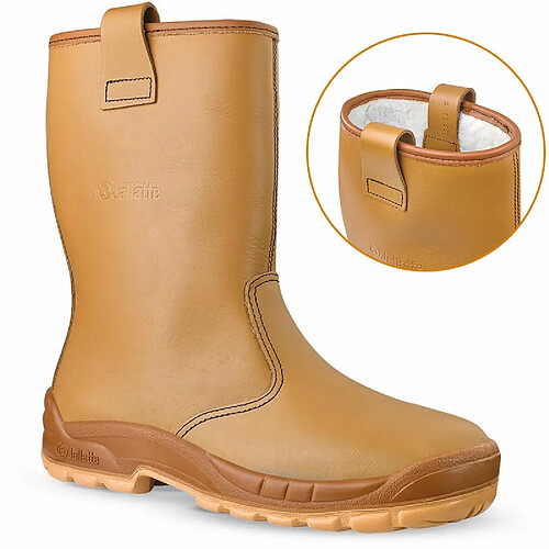 Bottes de sécurité fourrées Jallatte JALFRIGG SAS S3 SRC CI