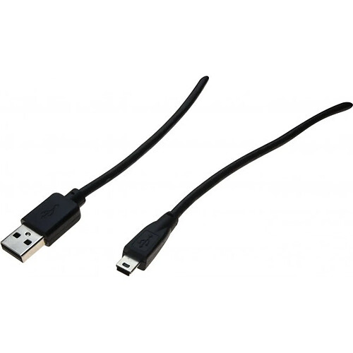 Abi Diffusion Cordon USB 2.0 type A / mini B - 5,0 m