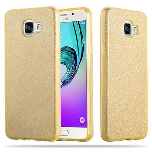 Cadorabo Coque Samsung Galaxy A3 2016 Etui en Or